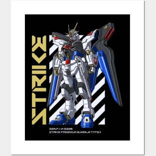 Strike Freedom Gundam Type II Posters and Art